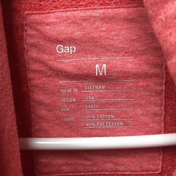 Men’s Salmon colored hoodie - Picture 2 of 3